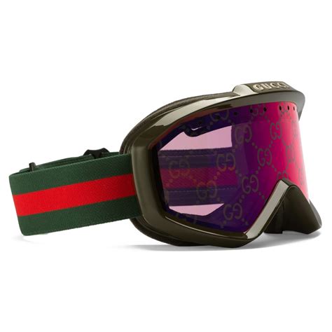 gucci ski goggles|gucci ski goggles green.